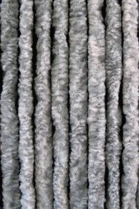 Sunarts model 8123 Kattenstaarten Grijs / Wit gem. afm. 100 x 230 cm