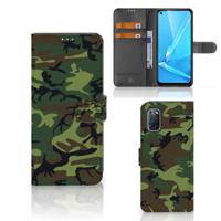OPPO A72 | OPPO A52 | Telefoon Hoesje | Army Dark