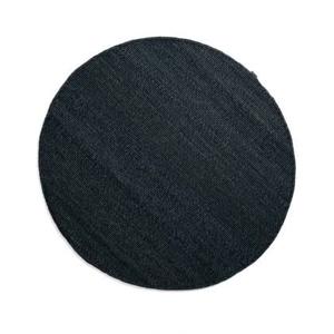 Nordic Weavers Rond wollen vloerkleed Lett - petrol - 300 cm rond