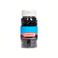 ds Elvedes kabelhoedje 5.0mm PVC zw (150)