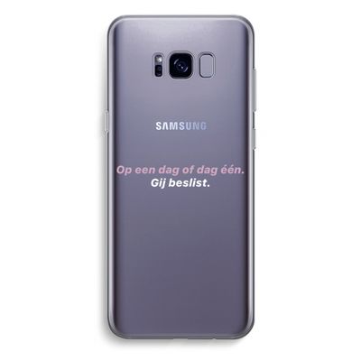 gij beslist: Samsung Galaxy S8 Plus Transparant Hoesje