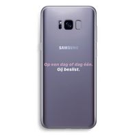 gij beslist: Samsung Galaxy S8 Plus Transparant Hoesje
