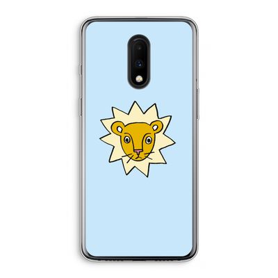 Kleine leeuw: OnePlus 7 Transparant Hoesje