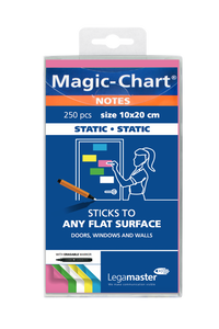 Legamaster Magic-Chart notes 10x20cm assorti 250st