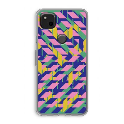 Skew Blush 1: Google Pixel 4a Transparant Hoesje