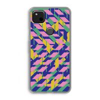 Skew Blush 1: Google Pixel 4a Transparant Hoesje