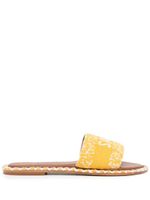 DE SIENA SHOES sandales St Tropez en cuir - Jaune