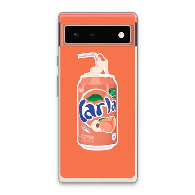 S(peach)less: Google Pixel 6 Transparant Hoesje