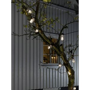 Konstsmide 2385-100 Party-lichtketting Buiten werkt op het lichtnet Aantal lampen 90 LED Helder Verlichte lengte: 4.5 m