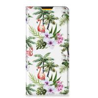 Samsung Galaxy M52 | Hoesje maken | Flamingo Palms