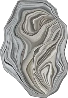 Moooi Carpets - Vloerkleed Liquid Layers Flint Rock Wool -