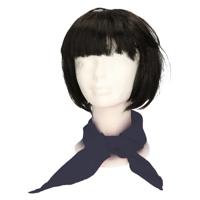 Myrtle Beach verkleed bandana/sjaaltje - donkerblauw - kleuren thema