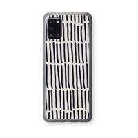 Moroccan stripes: Samsung Galaxy A31 Transparant Hoesje