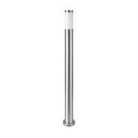Dally XL LED sokkellamp - 110cm - IP44 waterdicht - E27 fitting - Buitenlamp - Padverlichting - RVS