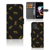 Telefoonhoesje | Met pasjeshouder | voor Motorola Edge 20 Lite Leopards