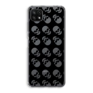 Musketon Skulls: Samsung Galaxy A22 5G Transparant Hoesje