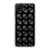 Musketon Skulls: Samsung Galaxy A22 5G Transparant Hoesje