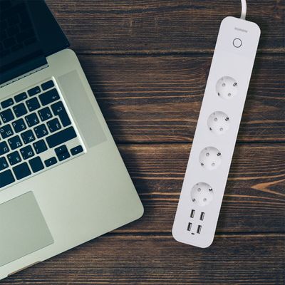 Marmitek Power LI 4 AC-uitgang(en) Type F 1,5 m 4 3680 W Wit