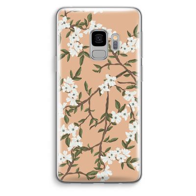 Blossoming spring: Samsung Galaxy S9 Transparant Hoesje