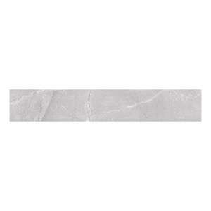 Edimax Astor Velvet Wandtegel | 10x60 cm | Gerectificeerd | Marmerlook | Mat Grijs