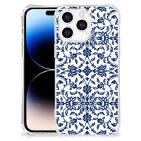 Apple iPhone 14 Pro Max Case Flower Blue