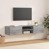 TV-kast met lade Grijs sonoma 150 x 39 x 30 cm Bewerkt hout