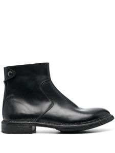 Moma bottines en cuir - Noir