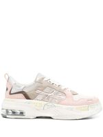 Premiata baskets Drake à patch logo - Rose - thumbnail