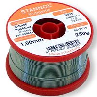 Soldeertin met harskern diameter Ø1,0mm 250 gram spoel Stannol