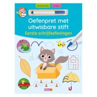 Deltas Oefenpret met uitwasbare stift - eerste schrijfoefeningen