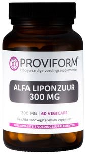 Proviform Alfa Liponzuur 300mg Vegicaps 60st