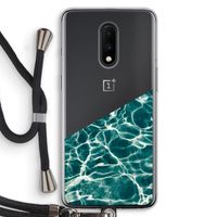 Weerkaatsing water: OnePlus 7 Transparant Hoesje met koord