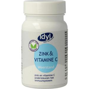 Idyl Zink & vitamine C (60 Kauwtab)