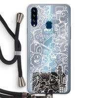 Vexx City #2: Samsung Galaxy A20s Transparant Hoesje met koord