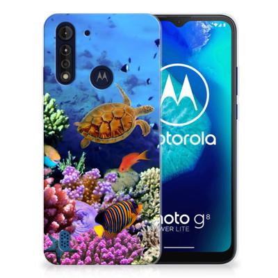 Motorola Moto G8 Power Lite | TPU Hoesje | Vissen