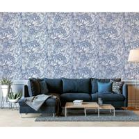 DUTCH WALLCOVERINGS DUTCH WALLCOVERINGS Behang Liquid Marble blauw - thumbnail