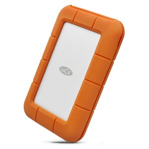LaCie Rugged Secure externe harde schijf 2000 GB Oranje, Wit