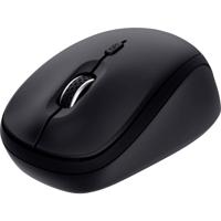 Trust YVI+ MULTI-DEVICE WIRELESS MOUSE BLACK Muis Draadloos, Bluetooth, USB Zwart 3 Toetsen Trust YVI+ MULTI-DEVICE WIRELESS MOUSE BLACK Muis Draadloos, Bluetooth, USB Zwart 3 Toetsen