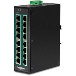 Trendnet TI-PG160 netwerk-switch Unmanaged Gigabit Ethernet (10/100/1000) Power over Ethernet (PoE)