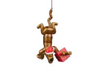 Ornament metaal disney teigetje l9cm - Kurt s adler