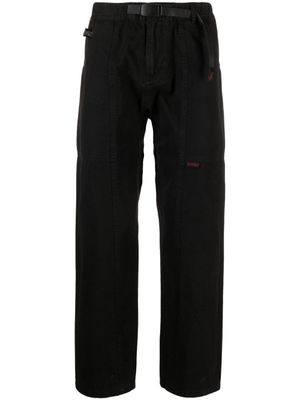 Gramicci pantalon droit à patch logo - Noir