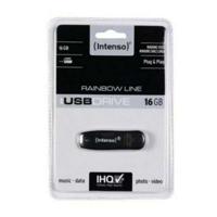 USB stick INTENSO Rainbow Line 16 GB Zwart 16 GB USB stick