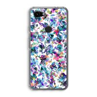 Hibiscus Flowers: Google Pixel 3a Transparant Hoesje Hibiscus Flowers: Google Pixel 3a Transparant Hoesje