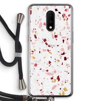 Terrazzo N°9: OnePlus 7 Transparant Hoesje met koord