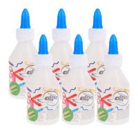 Topwrite Hobby lijm - 6x - 100 ml - transparant - snel drogend - met doseerdop - kindvriendelijk