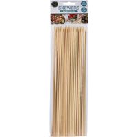 50x Bamboe houten sate prikkers/spiezen 30 cm - prikkers (sate) - thumbnail