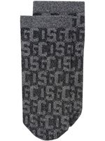 Wolford x GCDS chaussettes à motif monogrammé - Noir