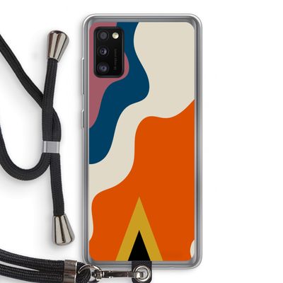 Noor A: Samsung Galaxy A41 Transparant Hoesje met koord