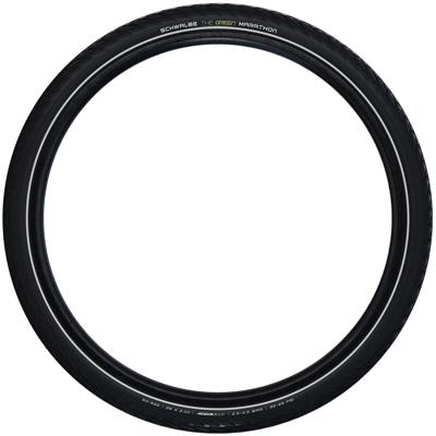 Schwalbe buitenband green marathon greenguard 28 x 2.00"/50-622mm zwart met reflectie