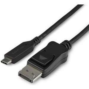 StarTech.com CDP2DP141MB video kabel adapter 1 m DisplayPort USB C Zwart